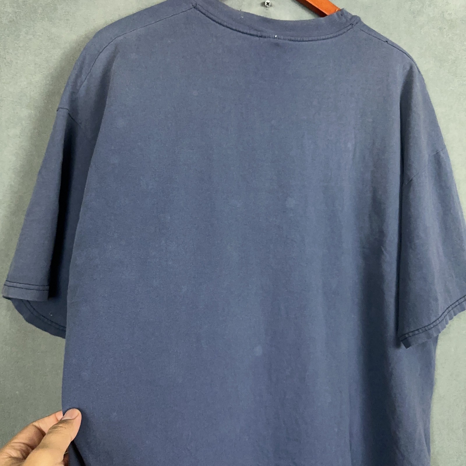 Vintage Hanes t shirt Mens XXL Tigers Detroit Baseball American League Worn in