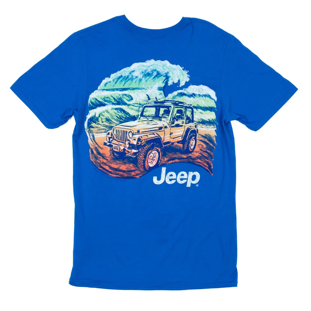Jeep Tidal Wave T-Shirt – brand new Jedco Licensed apparel XL
