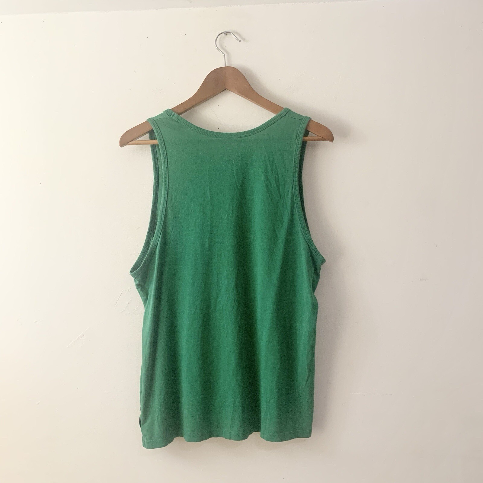 Vintage Moto Classica “Black Valley” Tank Top • Green Men’s size Medium EUC OBO