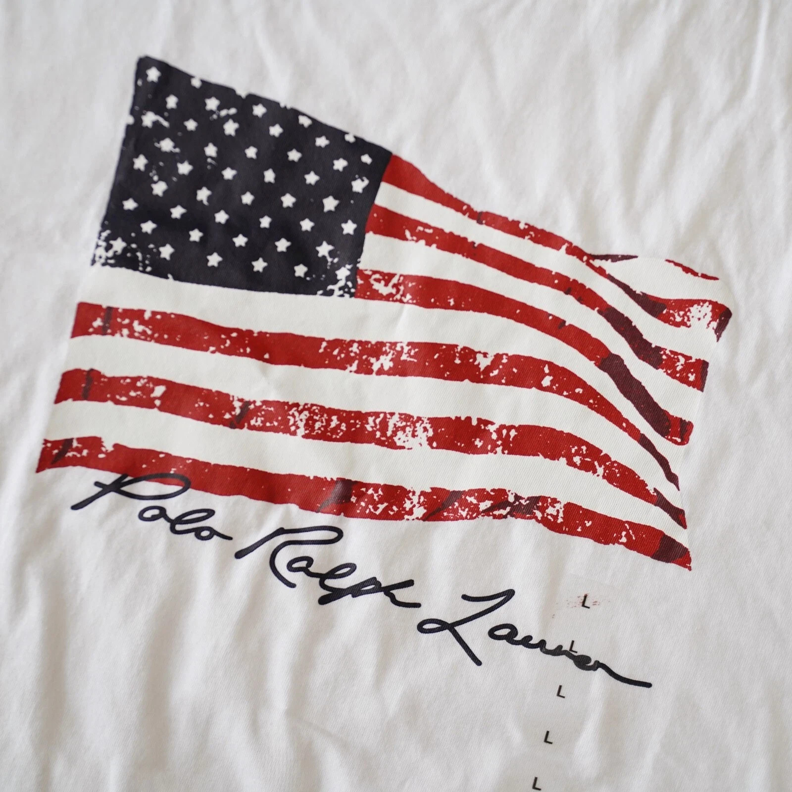 Polo Ralph Lauren Men’s Stars & Stripes Big Pony USA Flag T-Shirt
