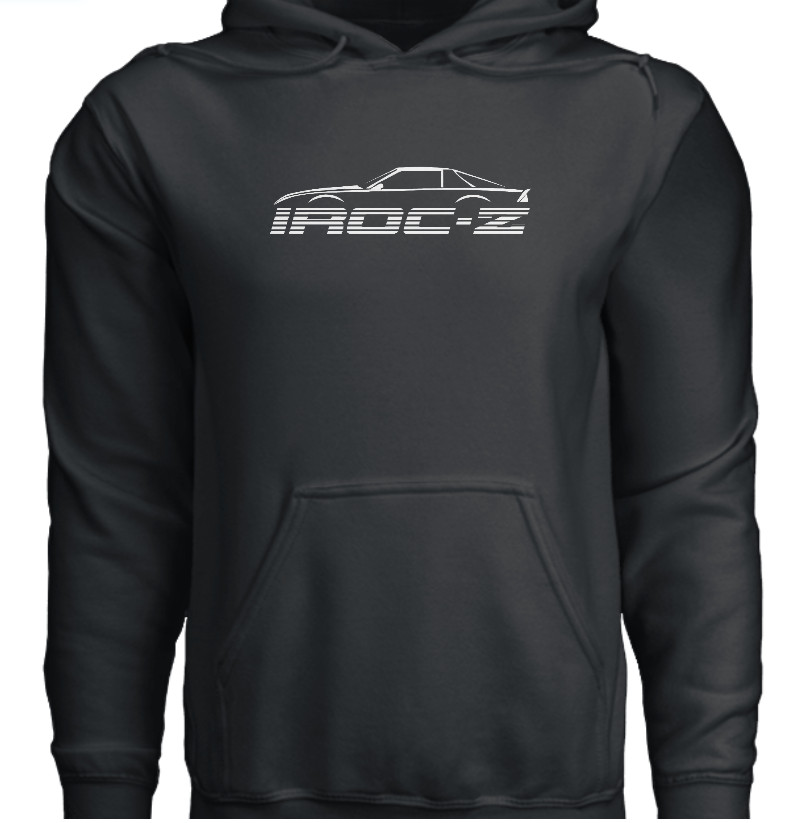 IROC-Z IROC Hoodie Track M Sport Racing S to 2XL Gift Car Camaro