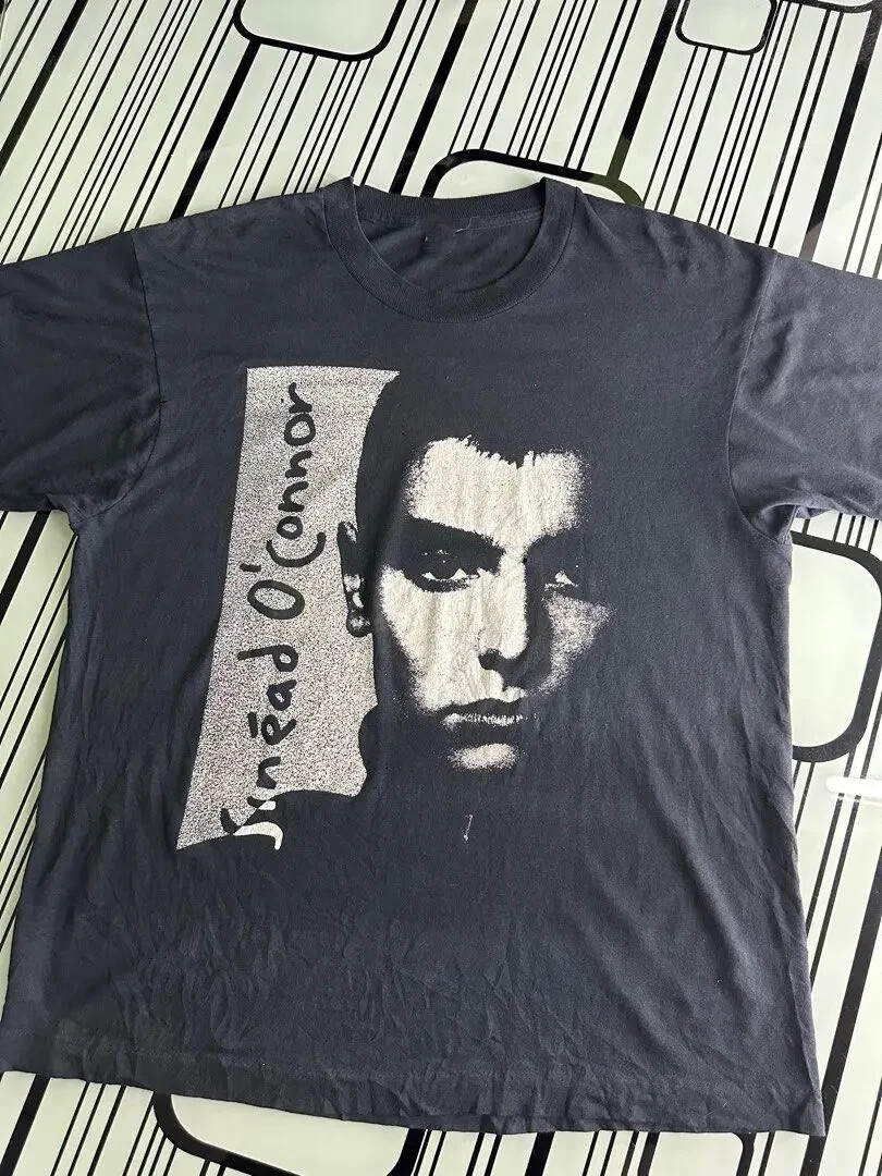 Sinead O’Connor Gift For Fans Black T-Shirt Cotton All Size