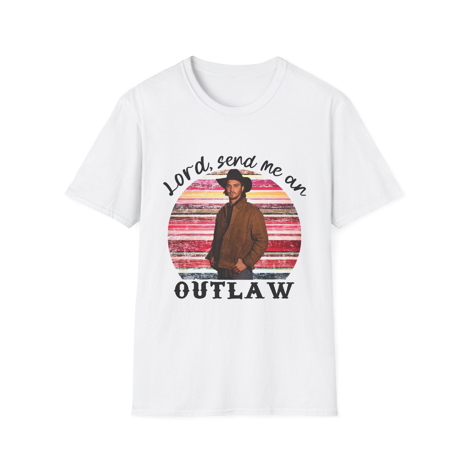 Lord Send Me An Outlaw Unisex T-Shirt, Western Style Tee, Cowboy Shirt, […]