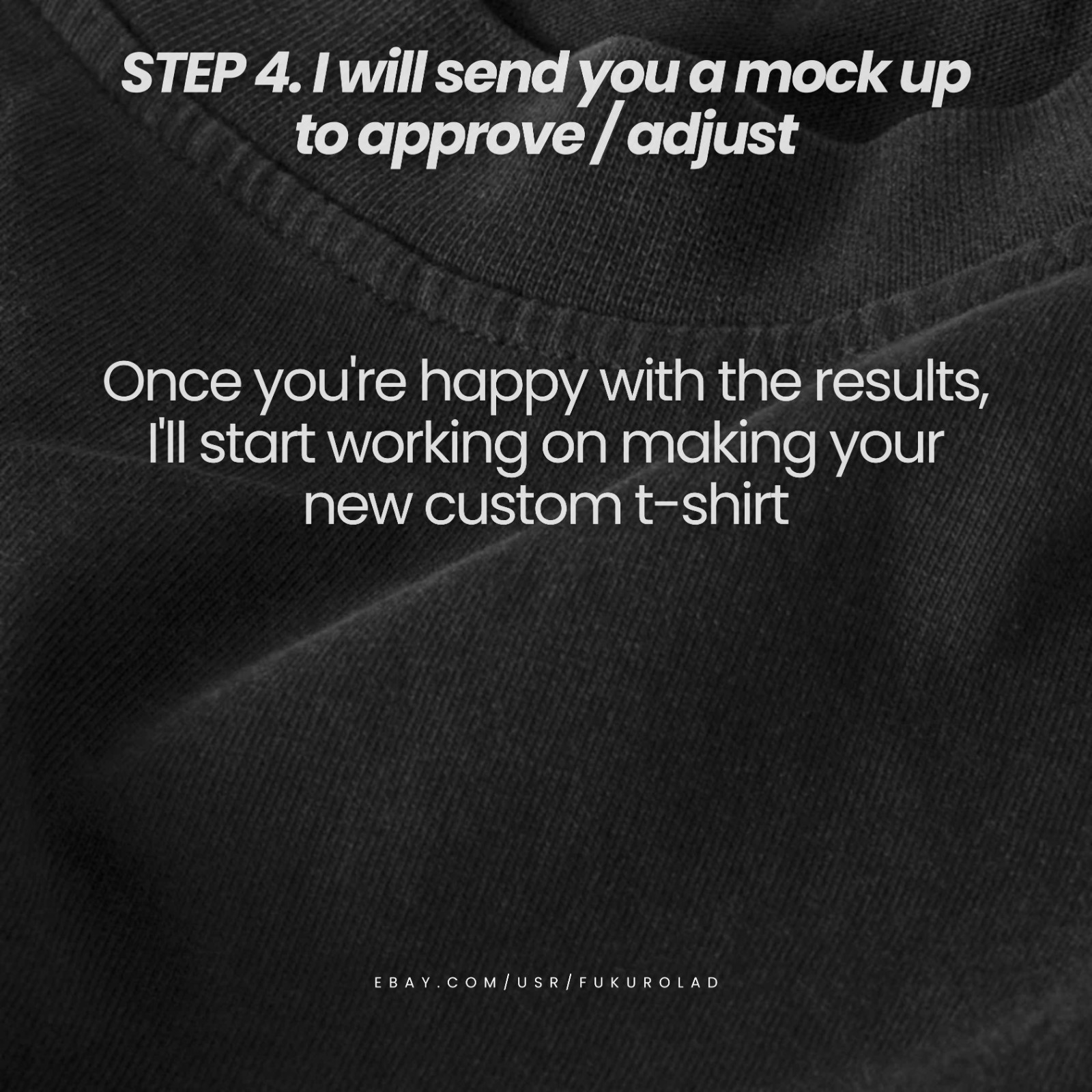 CUSTOM PRINTED TSHIRT – send in your own design/image – HIGH QUALITY PRINT