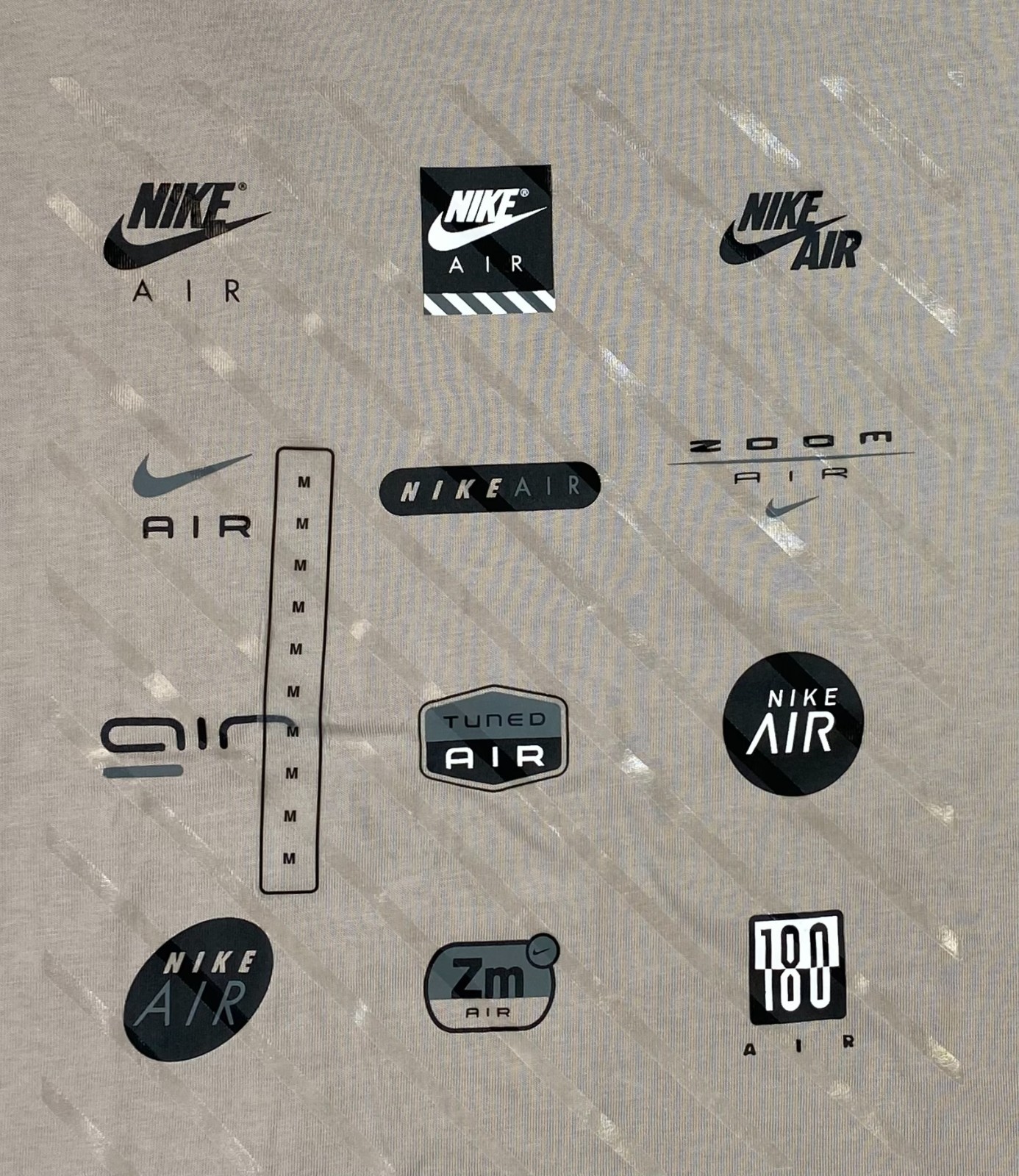 Men’s Nike Sportswear Max 90 Grid Graphic Applique T Shirt Loose Fit HJ0726-009