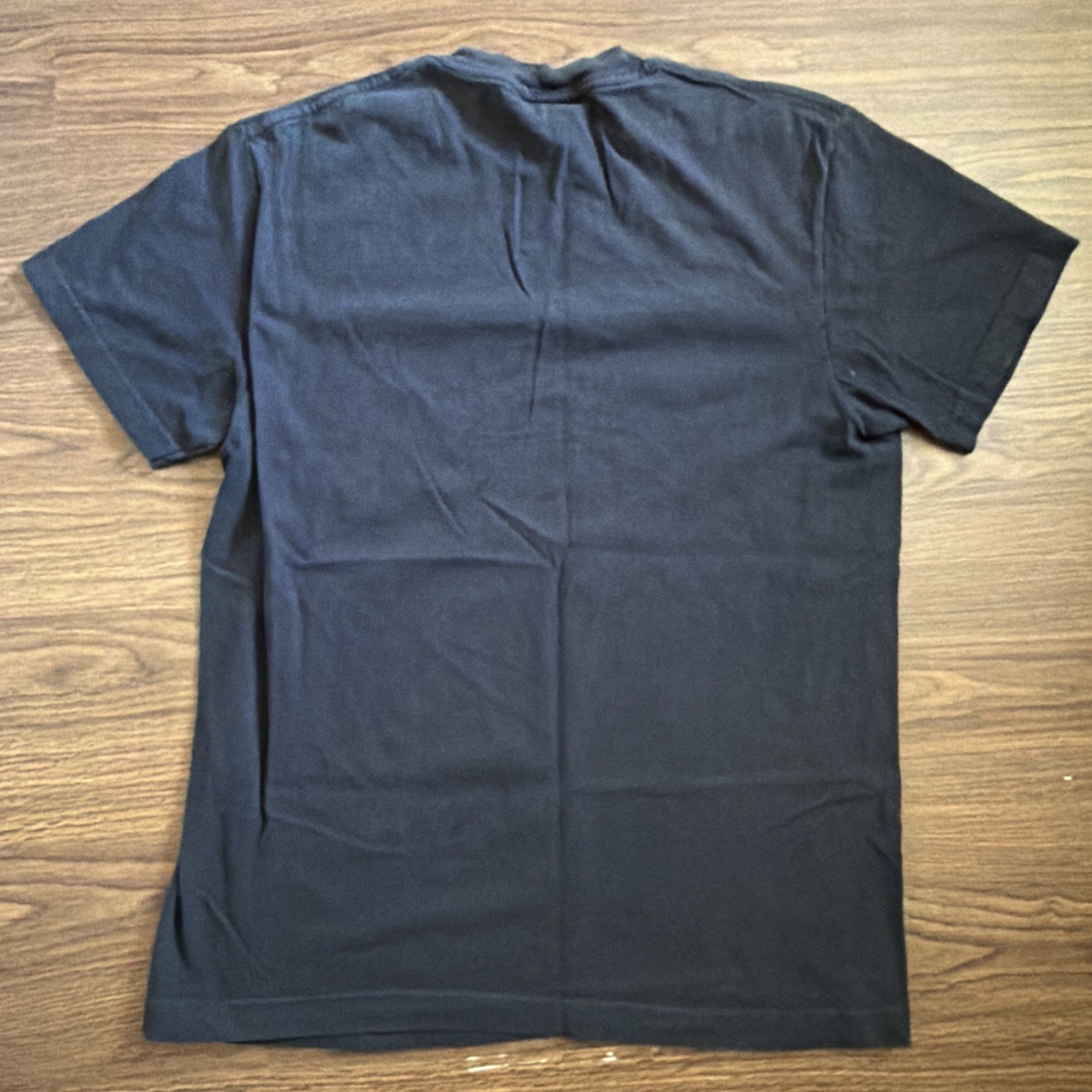 Mens Black Fox Racing Vintage Y2k Graphic T Shirt Short Slv Med Motocross Grunge