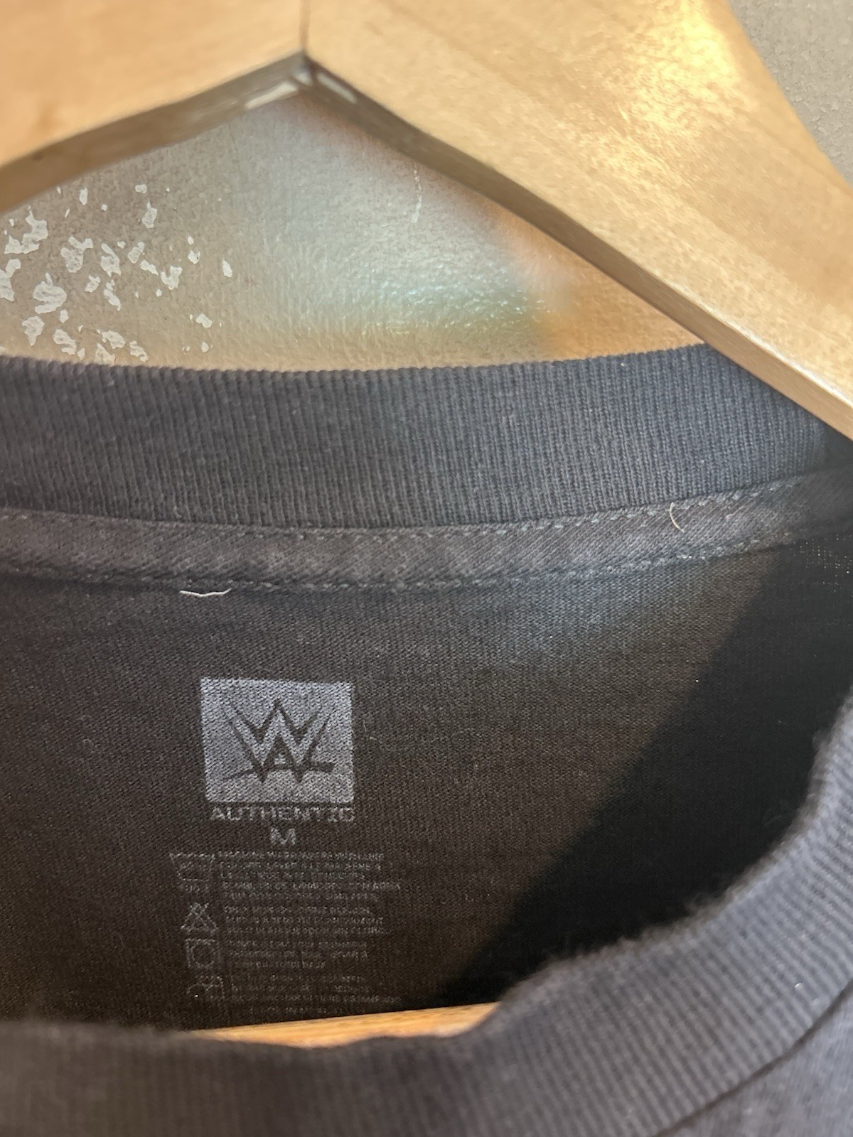 WWE Live Summer Tour 2018 Graphic Tee Black Medium