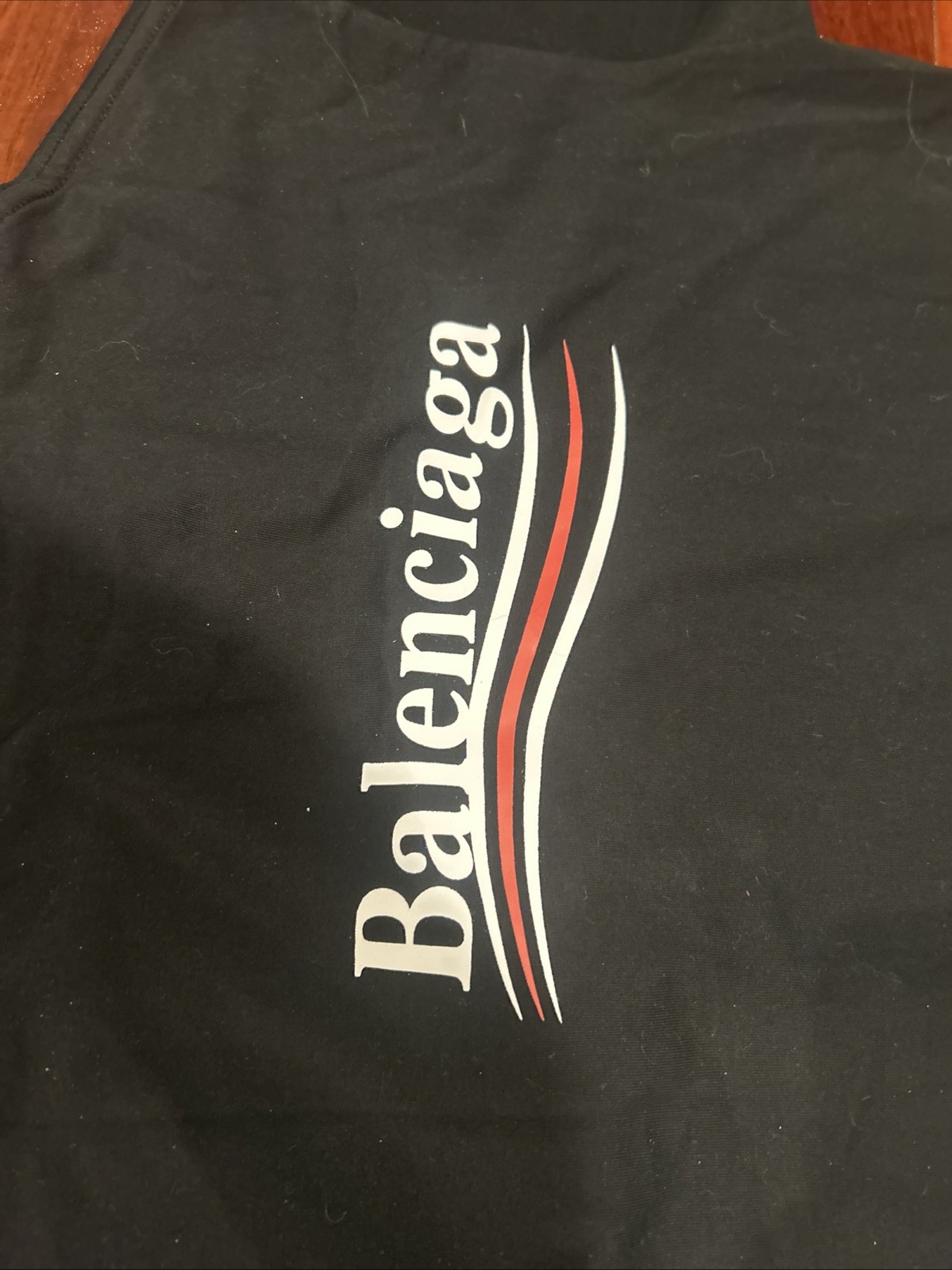 BALENCIAGA Political Campaign T-Shirt Unifit Size Small