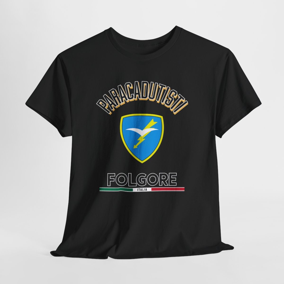 Paratroopers Lightning Military Jersey T-Shirt Men Italian Army