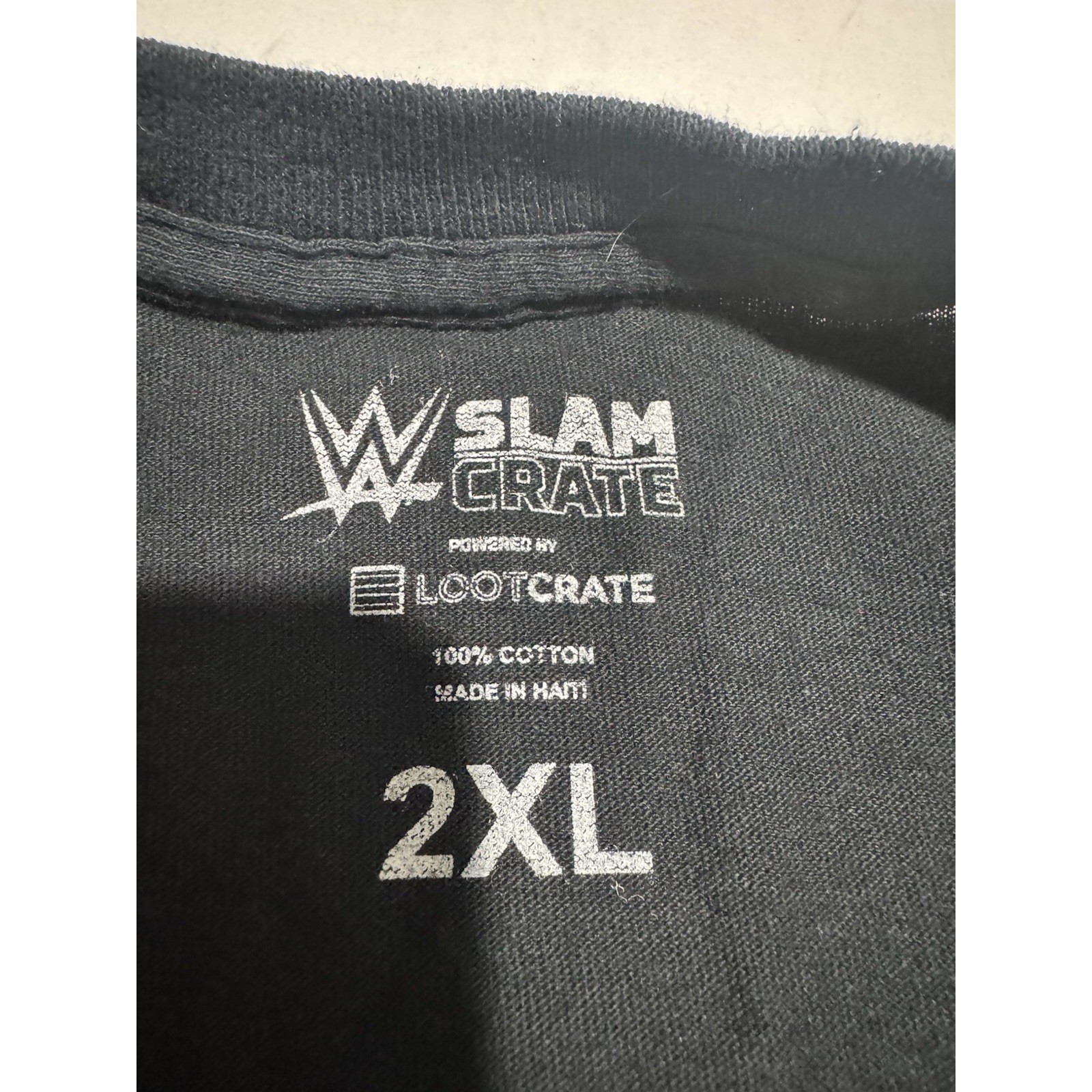 WWE Enzo Amore Bada Boom, Black Pullover Tee, Men’s 2X T-shirt