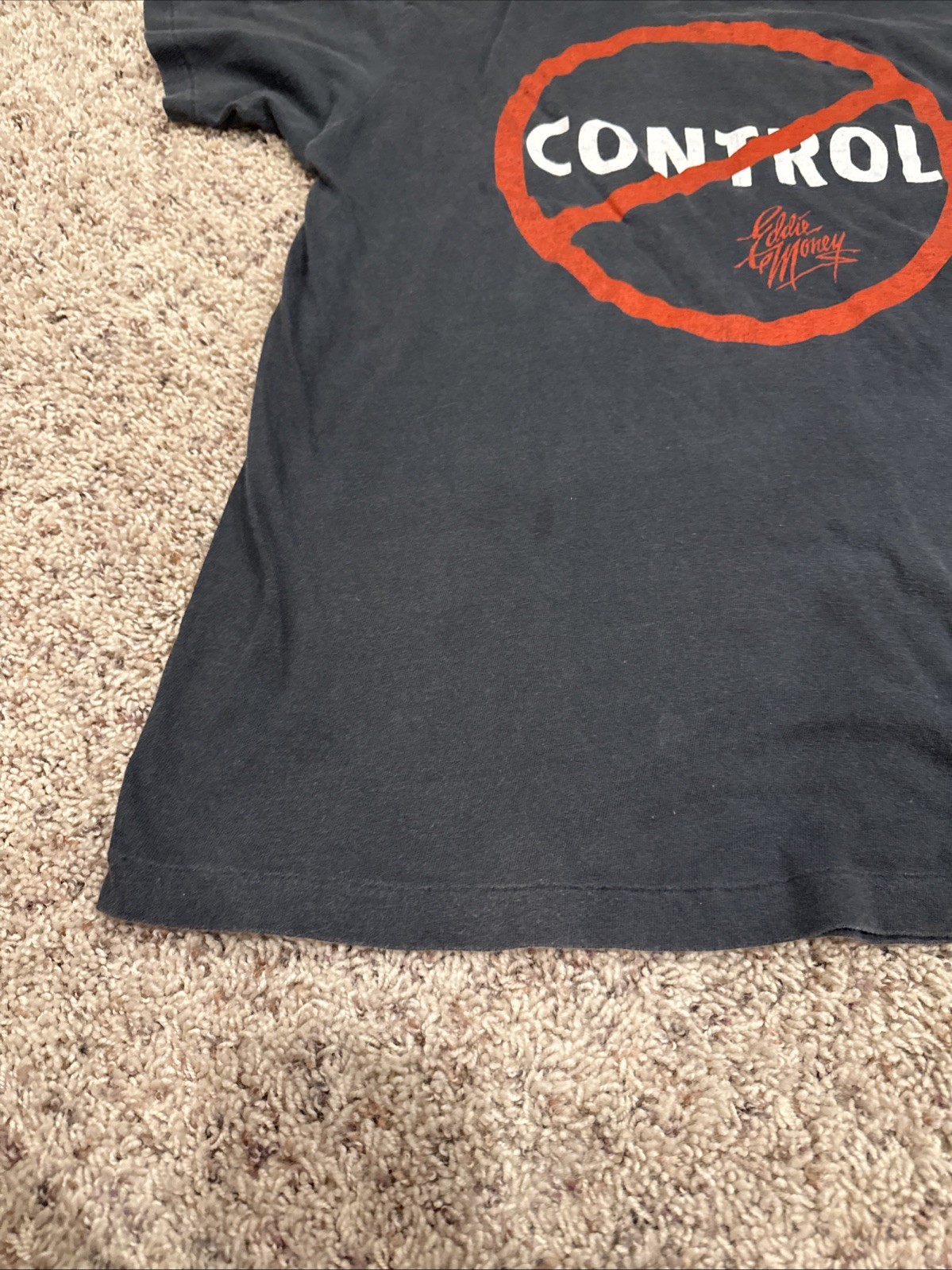 Eddie Money Vintage 86-87 No Control Tour T-shirt Women’s Large L