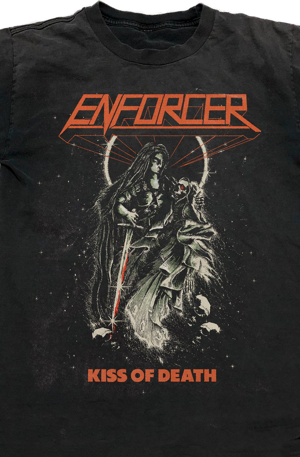Enforcer Band Gift For Friends Black T-Shirt Cotton All Size 7D1755