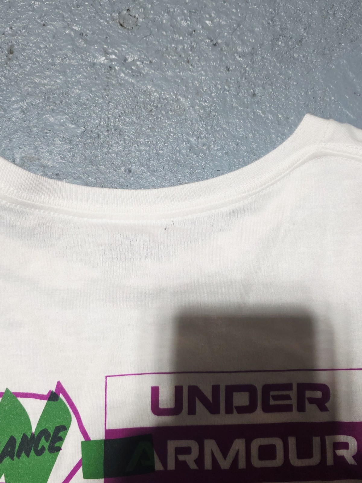Under Armour Men’s Extra Large XL Vintage Type T-Shirt White Loose NWT
