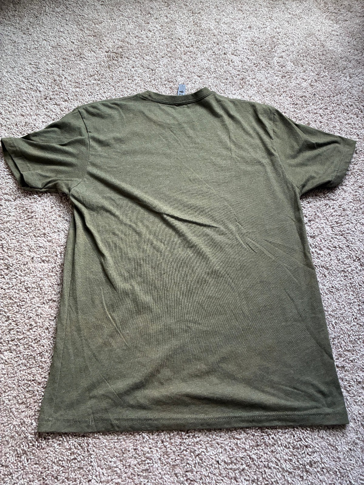 Next Level Tees 6210 CVC T-Shirt – Military Green – Men’s M – NWOT