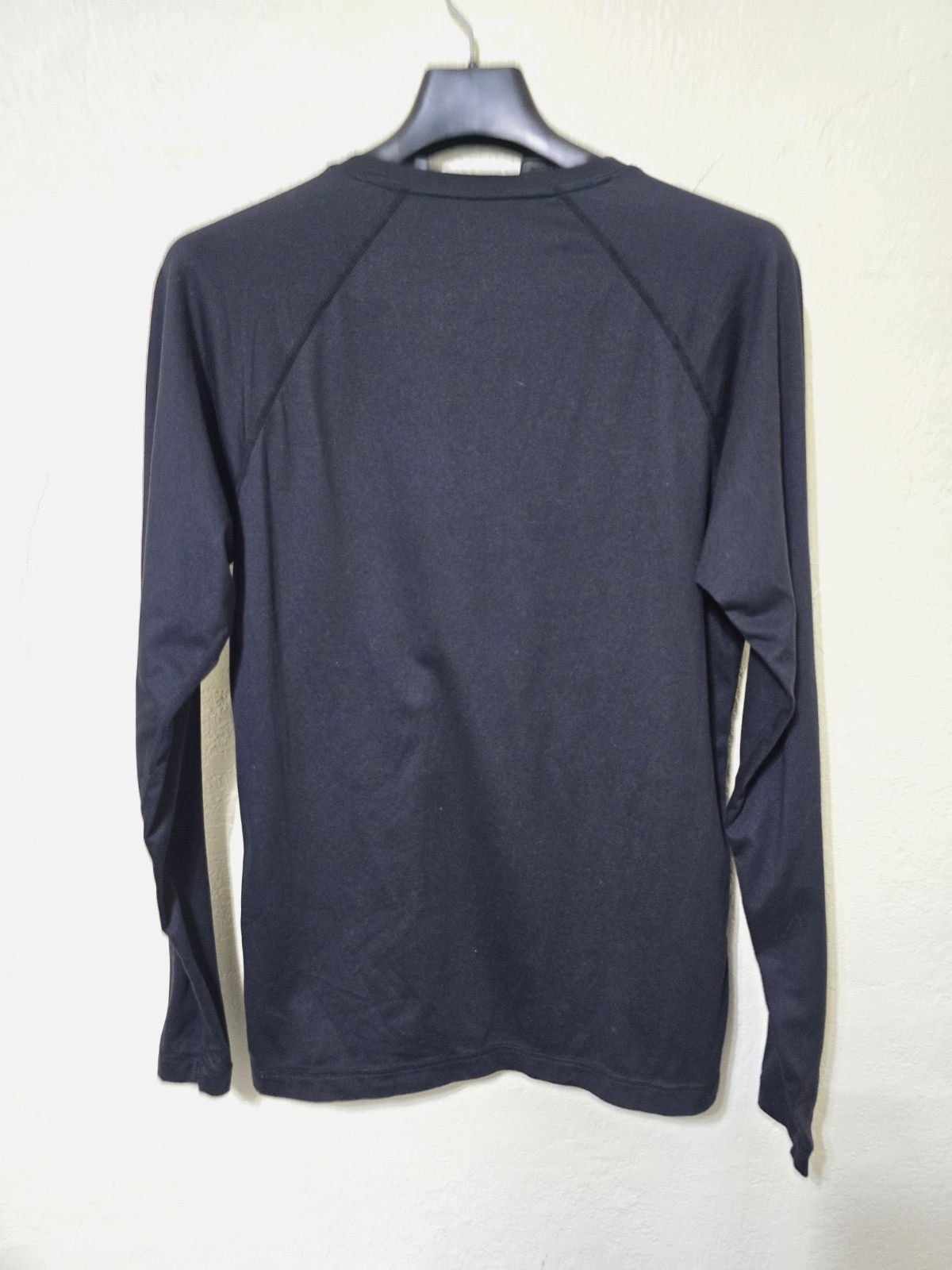 Rhone Men’s Black Reign Long Sleeve Tee Shirt Small