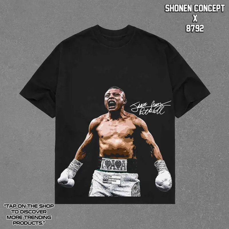 Isaac “Pitbull” Cruz Boxing Fighters Collection T-Shirt Legends Champion Tee