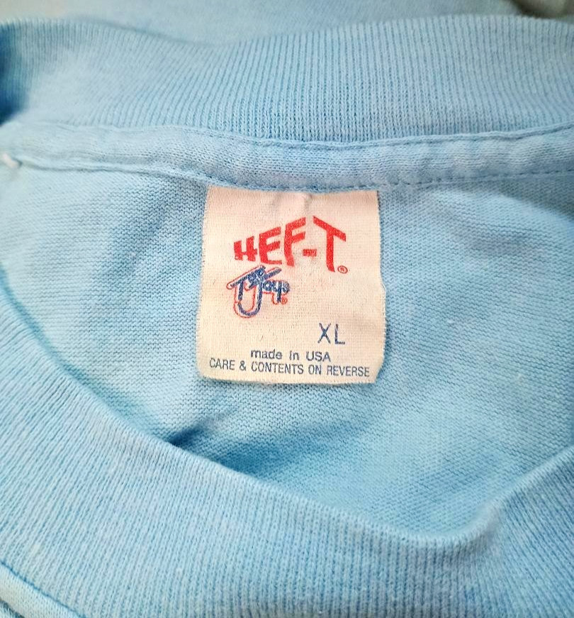 Vintage 1998 Bill the Cat Long Sleeve Blue T-shirt, size XL