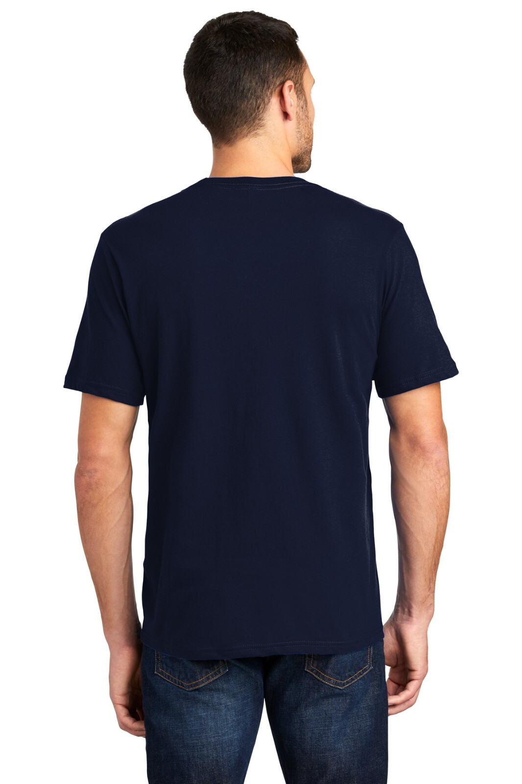 ~District DT6000 Very Important Plain Tee T Shirt Unisex S M L XL 2XL Navy Blue~