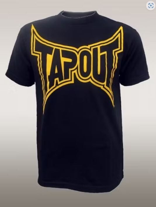 TAPOUT Men’s Maroon/Gold College Tee RRP £25
