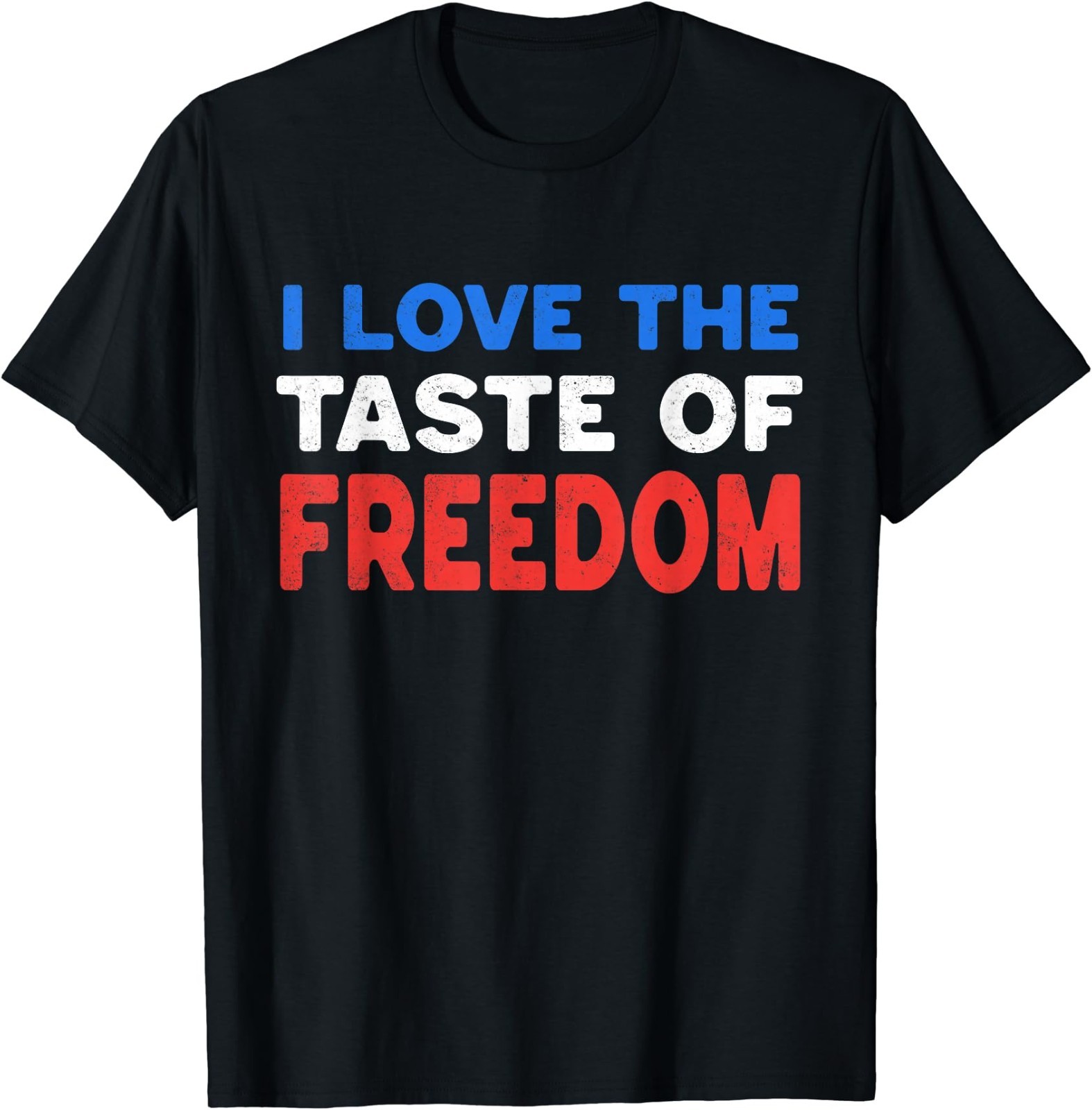 I Love The Taste of Freedom – Couples Matching 4th of July T-Shirt