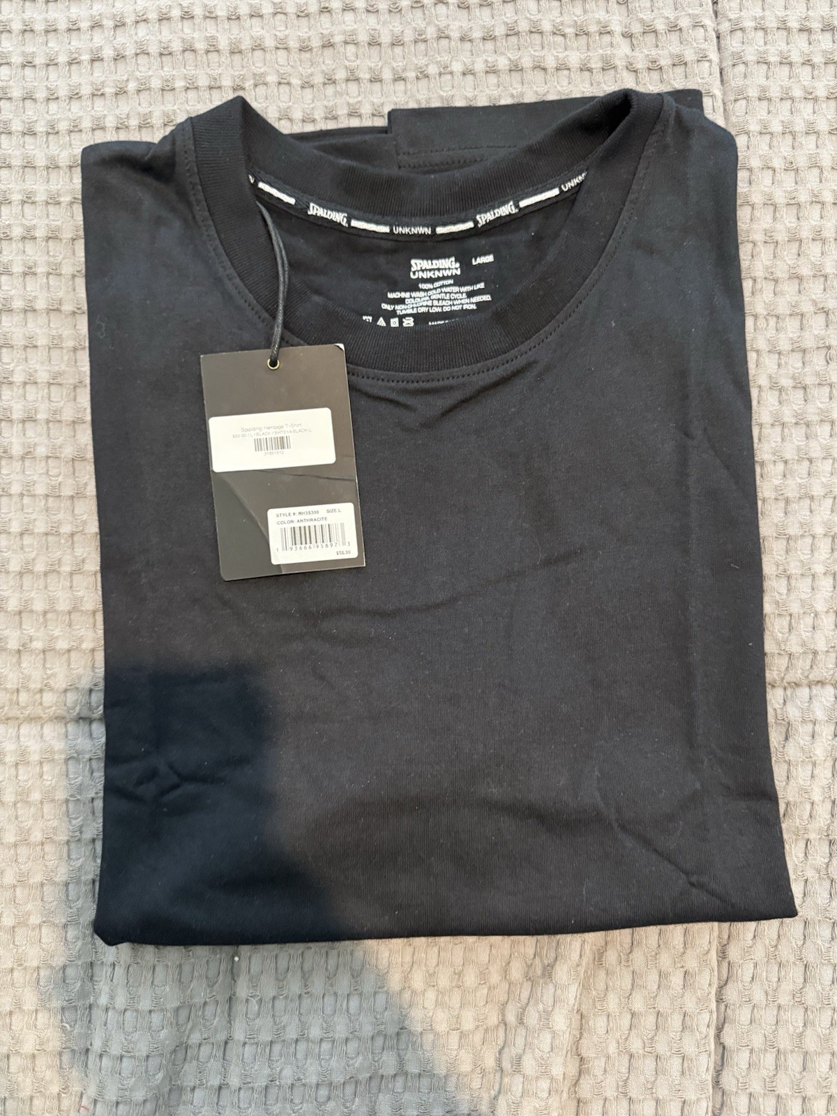 UNKNWN x Spalding T-Shirt Collab (LeBron James Brand) – Men’s Size L