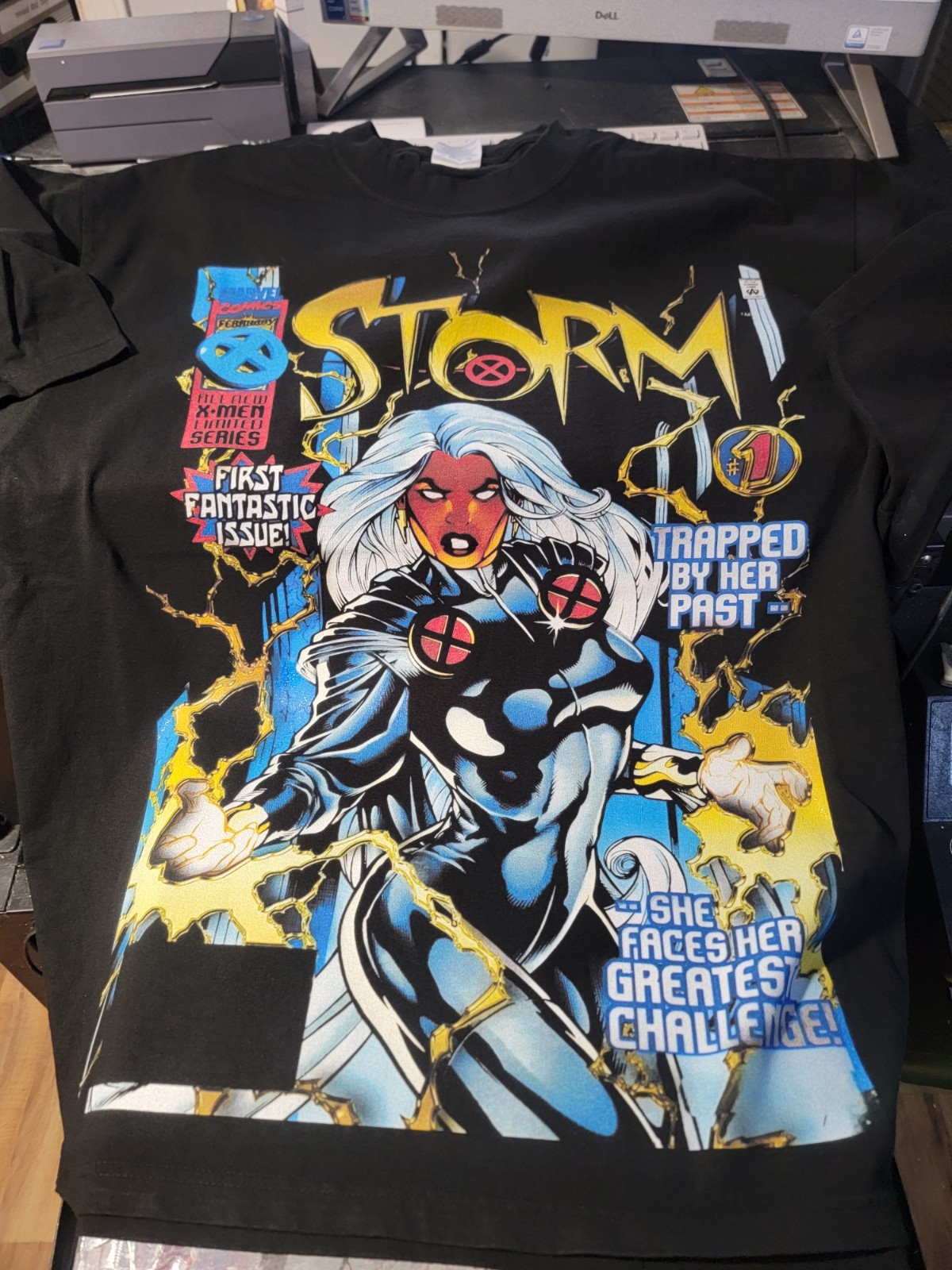 STORM A SHAKA HEAVYWEIGHT GARMET DYED T SHIRT