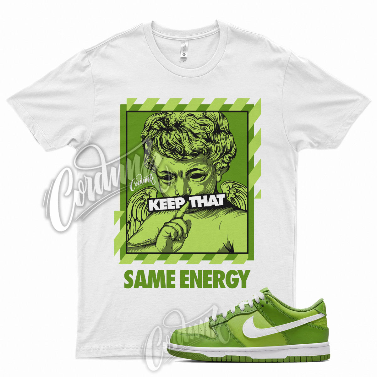 ENERGY Shirt Dunk Chlorophyll GS Vivid Green St Patricks Day Max 90 Lucky 1