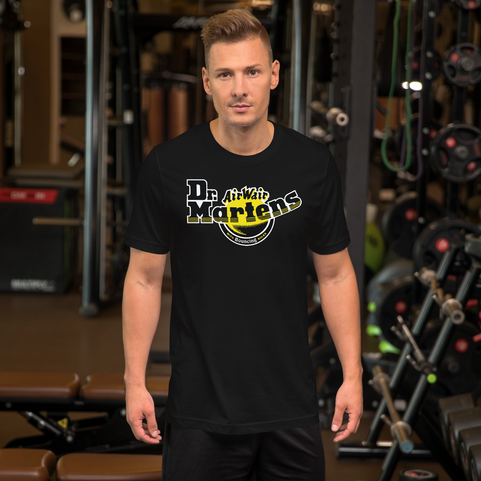 DR-MARTEN LOGO T-SHIRT FUNNY AMERICAN Tee Tee S M L XL 2XL 3XL 4XL 5XL
