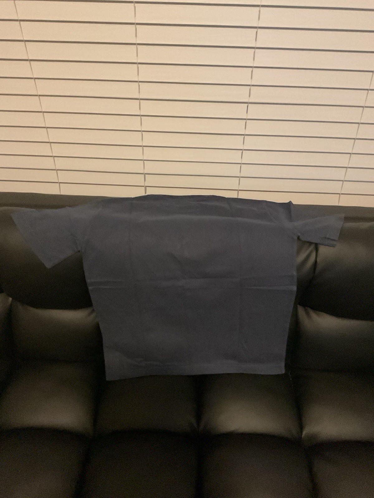 Yeezy GAP Engineered by Balenciaga Navy Blue T-Shirt Size XS Oversized