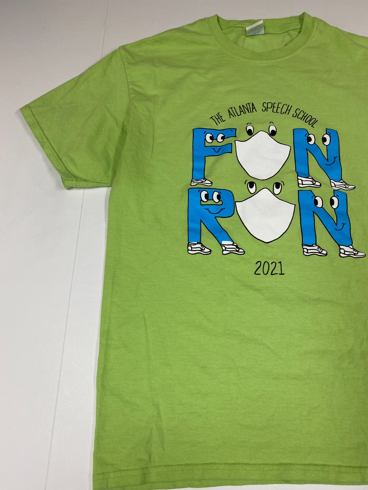 Atlanta School Mens Shirt L Green The atlanta speech school