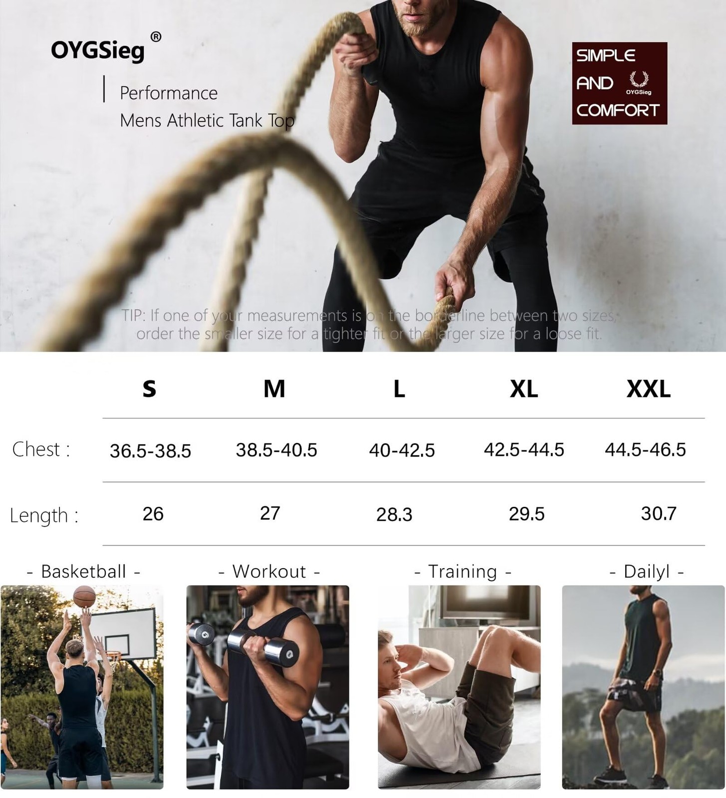 6 Pack Men’s Quick Dry Workout Tank Tops Breathable Gym Sleeveless Muscle Shi…