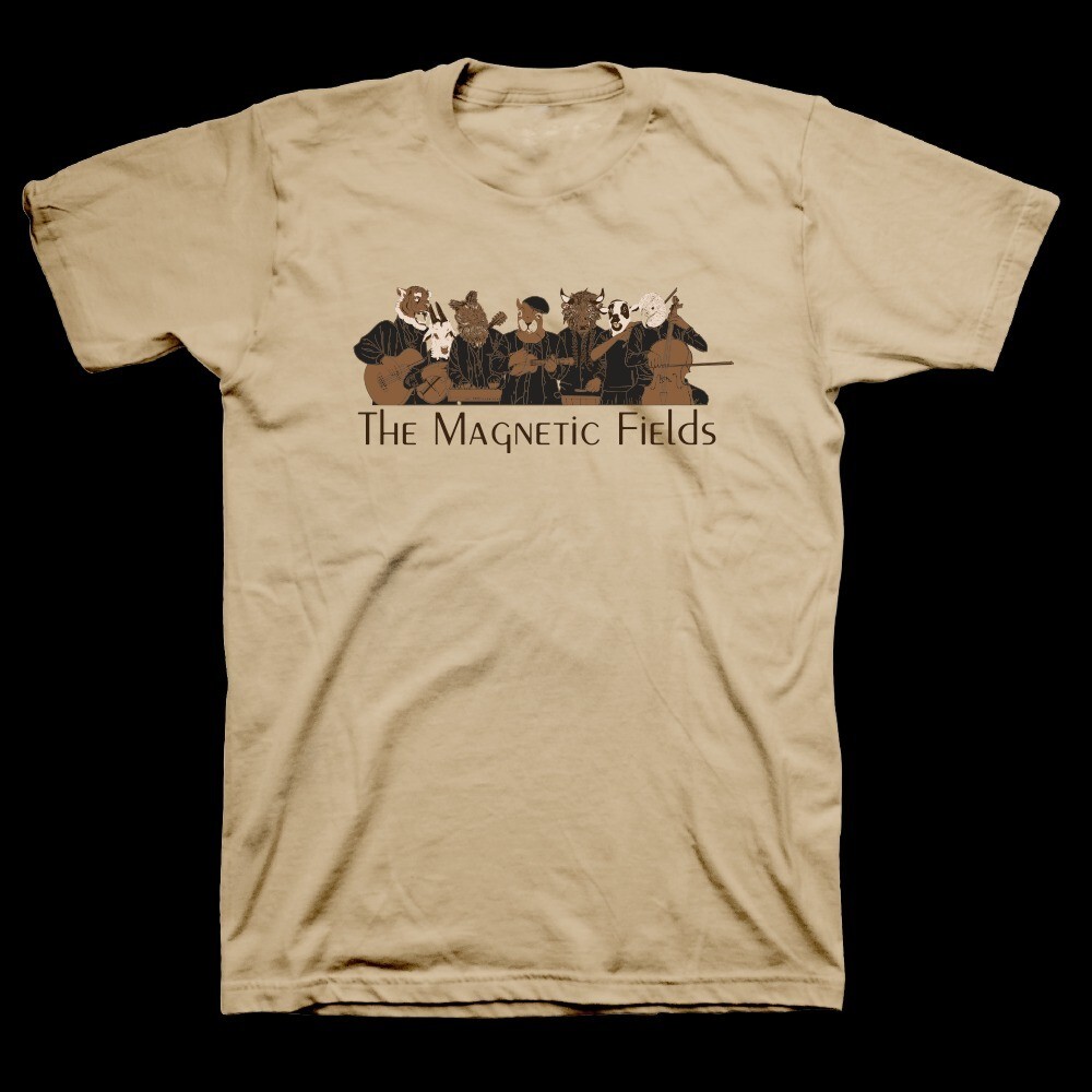Magnetic Fields Beige Color Full Size S To 5XL Shirt Gift For Fan