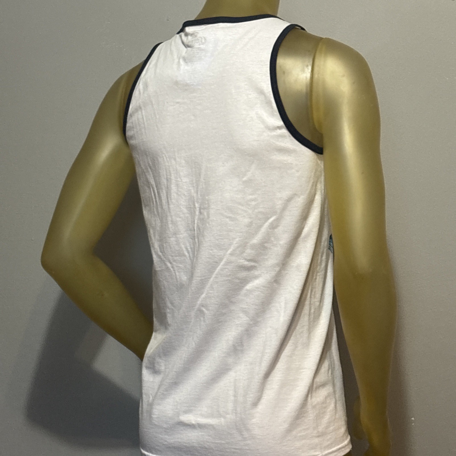 Corona Men’s Small Tank Top Shirt Beer Beach Waves