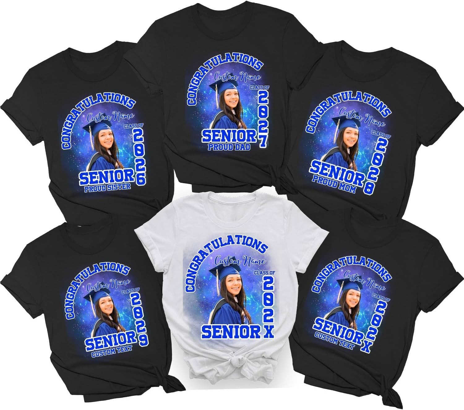 Personalized Class of 2026 Graduation Shirt Congratulations Custom Name Gift Tee