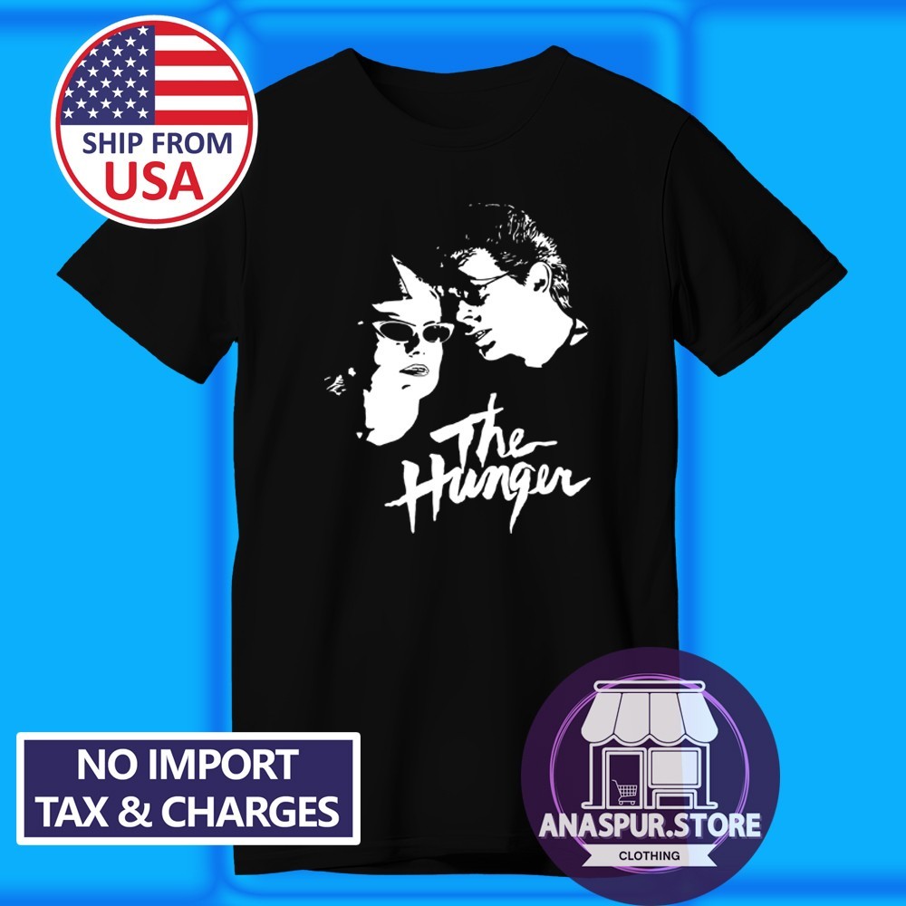 The Hunger Movie 80’s Men’s Black Size S-5XL