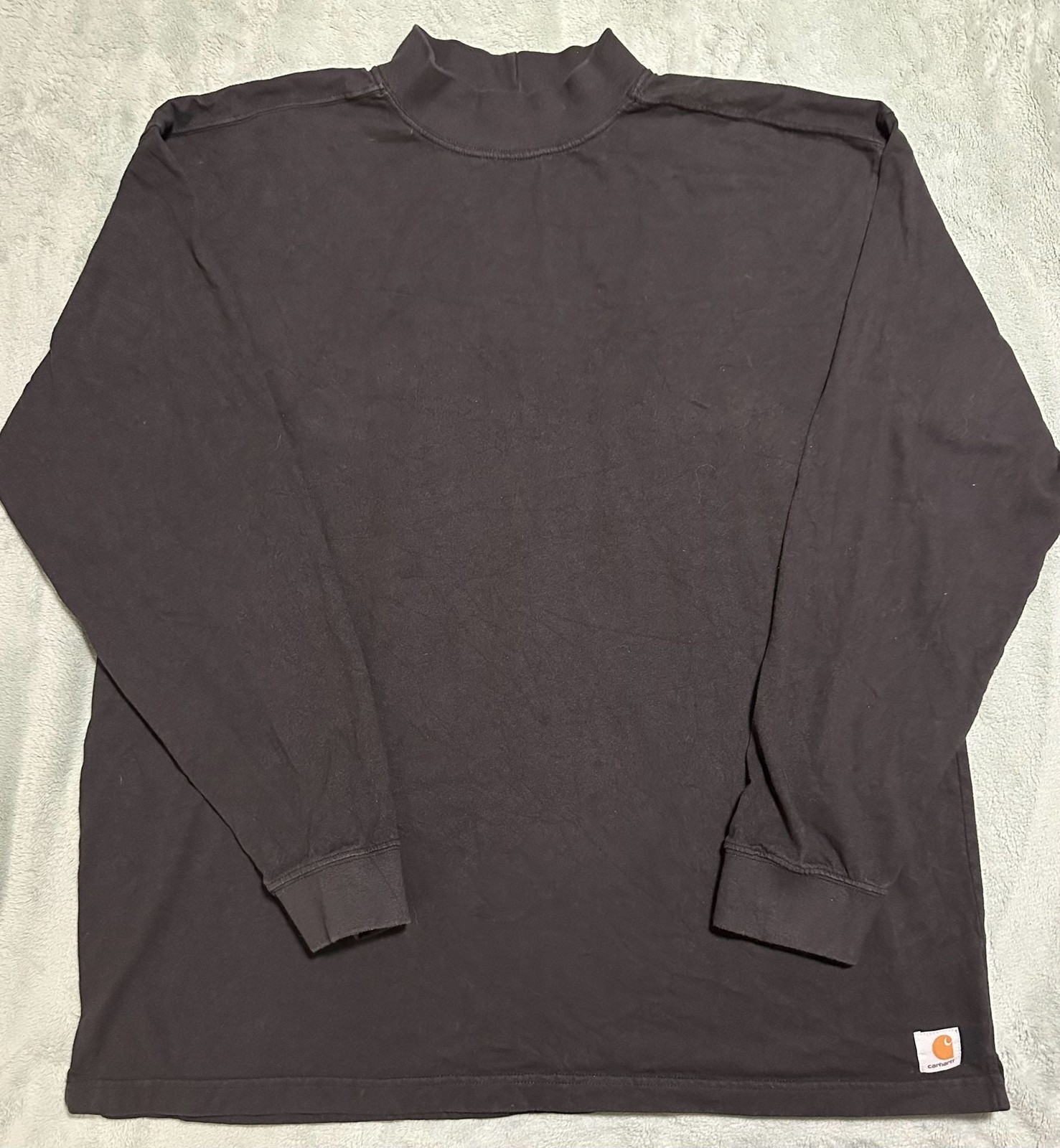 Carhartt K203 Mock Turtleneck Long Sleeve T-Shirt 3XL Tall