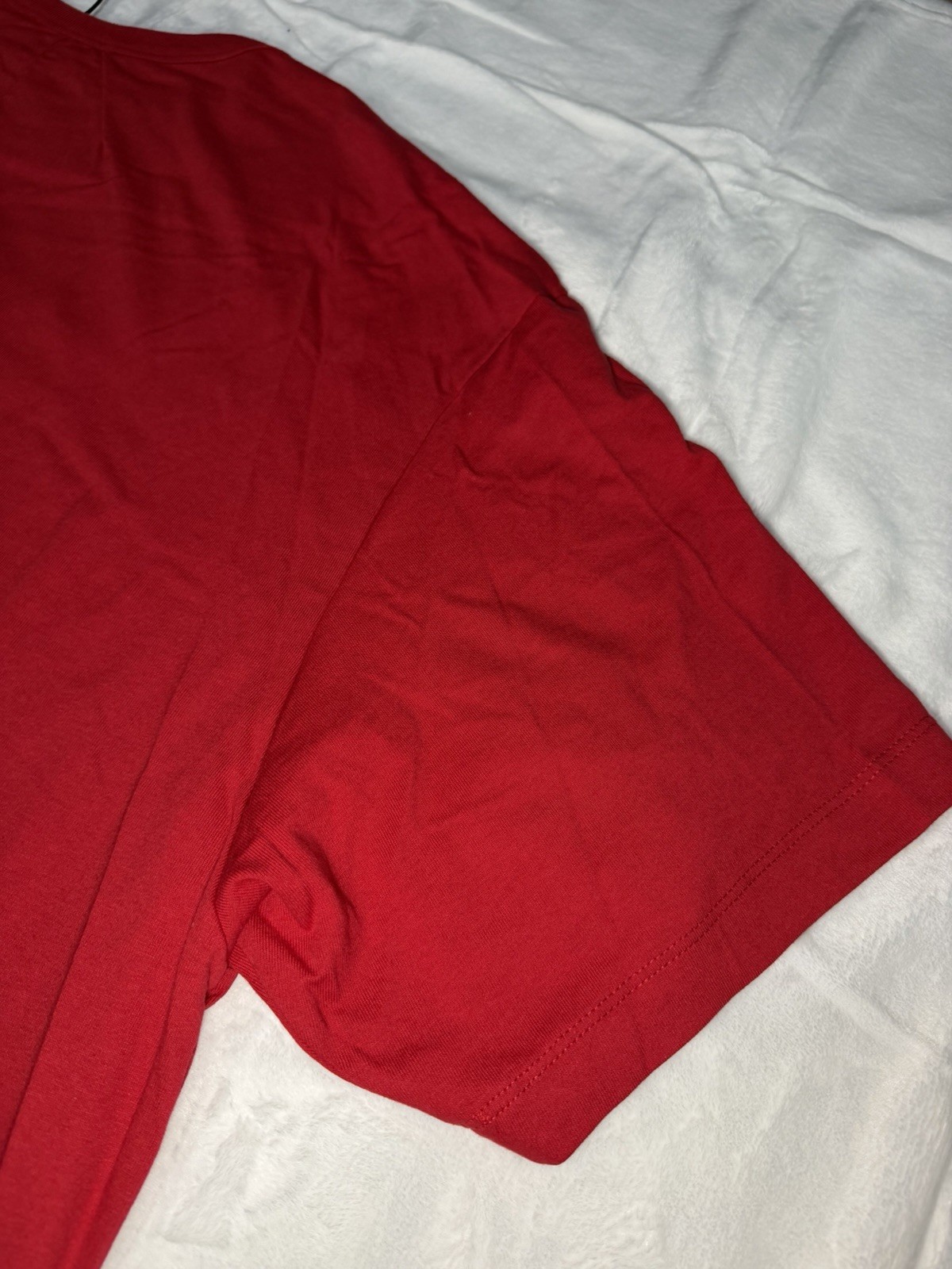NWT Men’s RTA Cherry Red Oversize Drop Shoulder Tee – XL