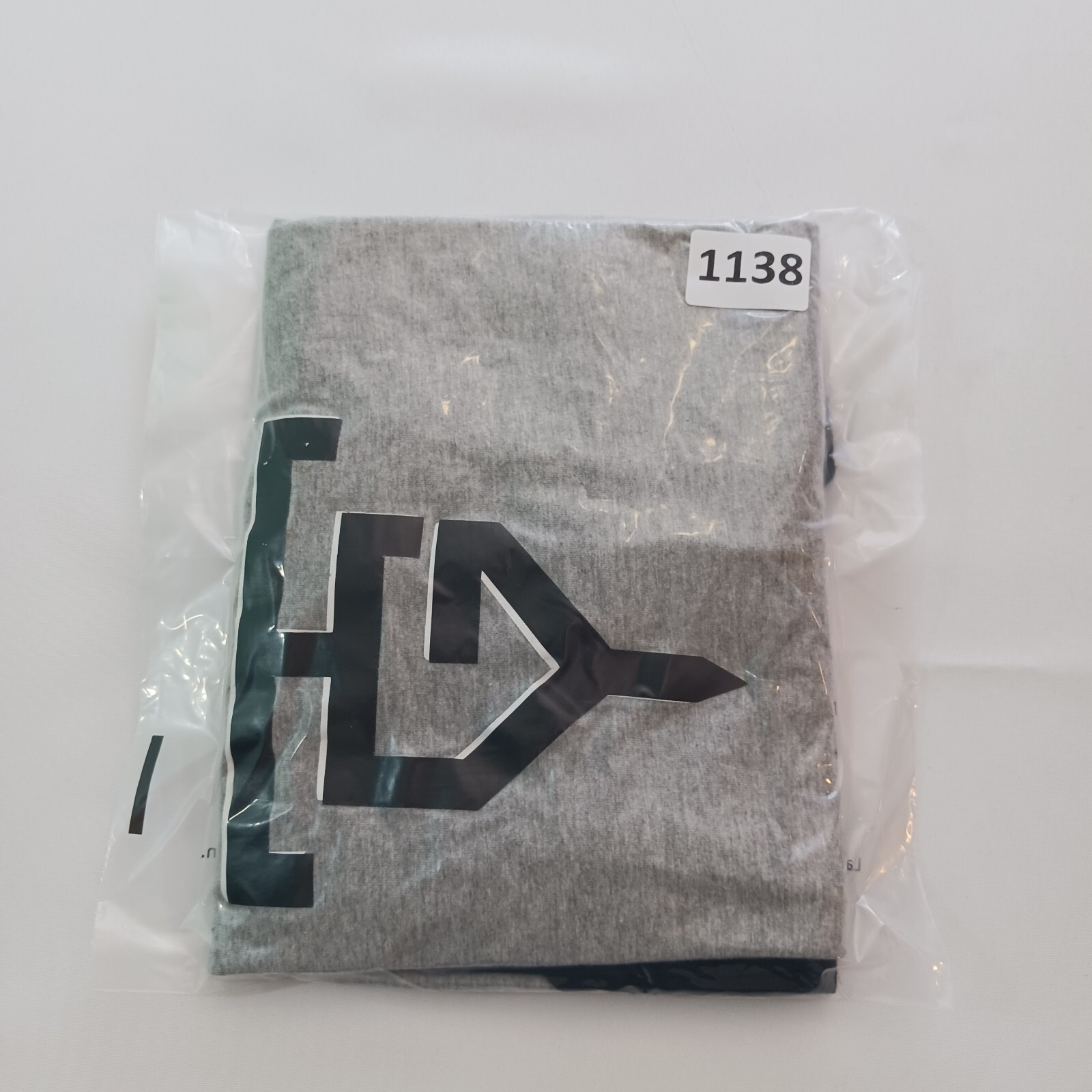 Sport-Tek 3/4 Sleeve Men’s Gray & Blue Cotton Reglan T-Shirt Size XS RN#90836