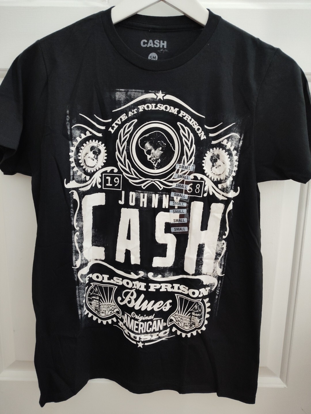 Johnny Cash Live at Folsom Prison Men’s T-shirt Size Small