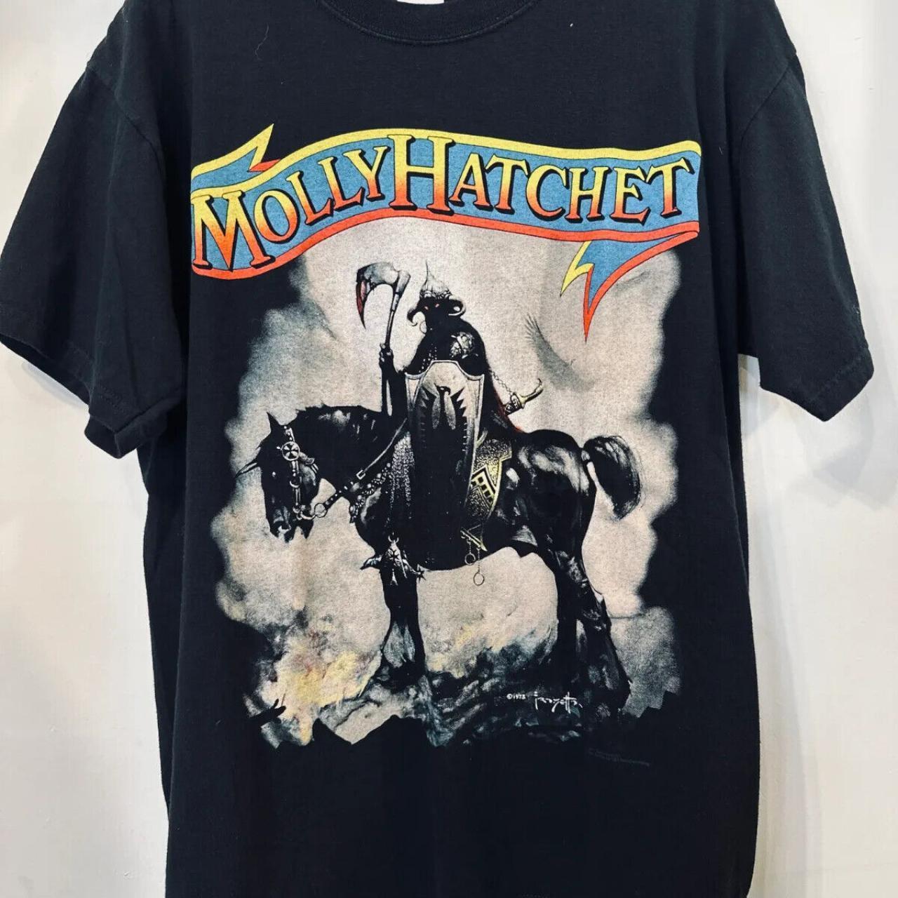Molly Hatchet Tour Concert Graphic classic T shirt Unisex Heavy cotton NH8516