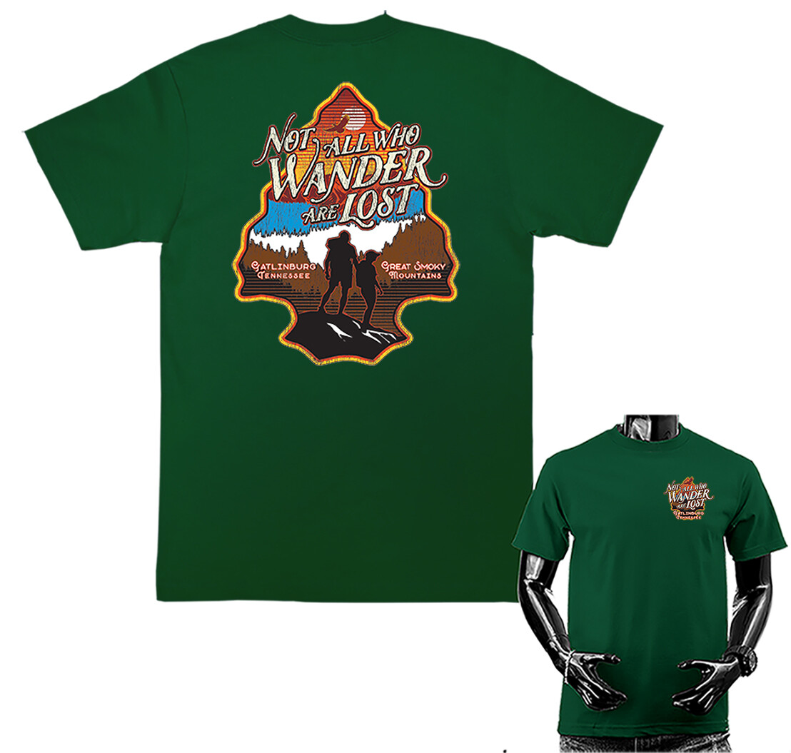 WANDER ARROWHEAD GATLINBURG SMOKY MOUNTAINS Graphic T-shirt Tee