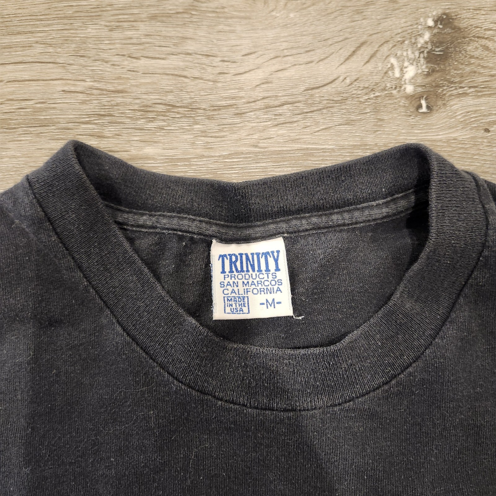 1989 Native American Indian Bison Trinity Products Shirt M Single Stitch USA