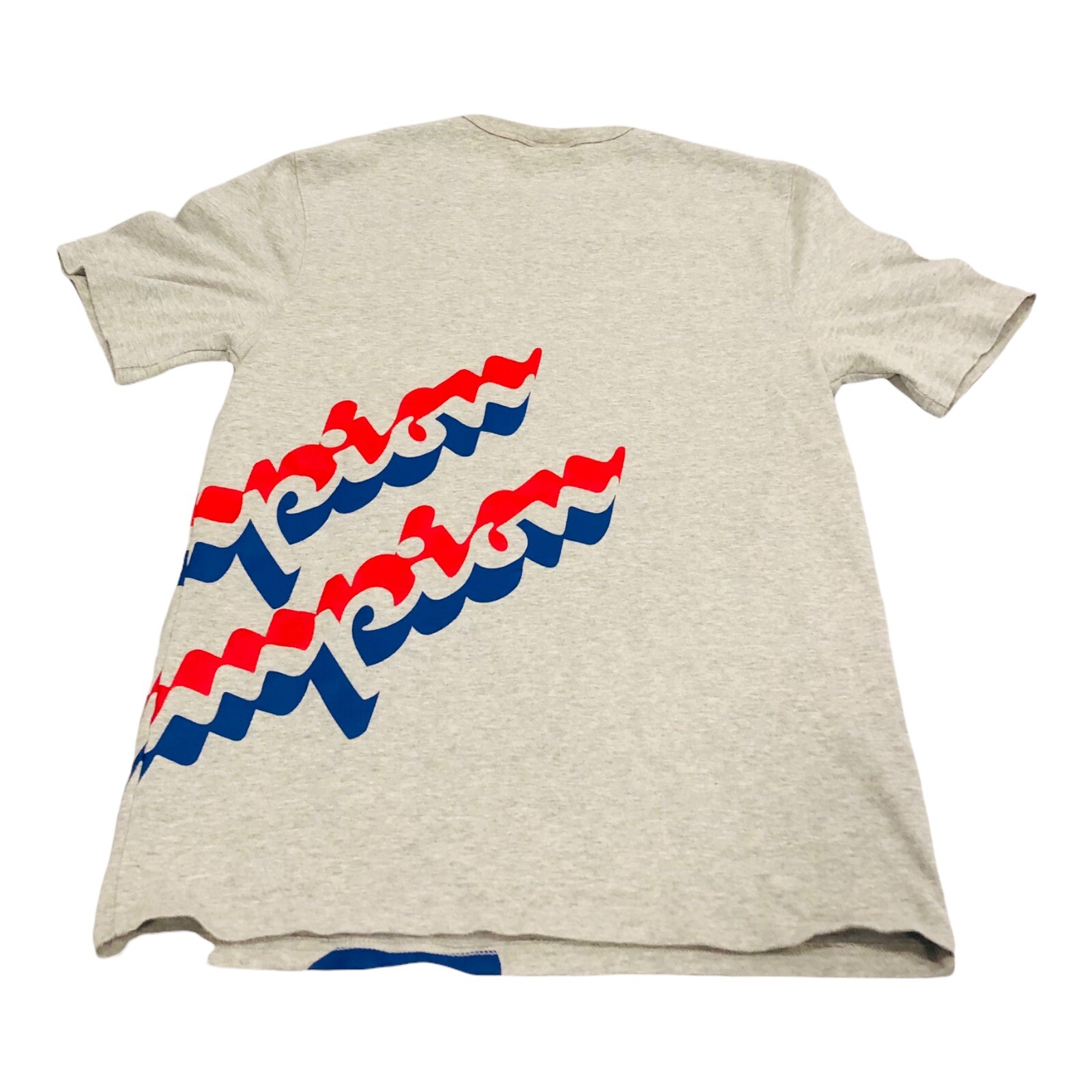 Champion Sportswear Side Spellout Graphic Gray T-Shirt Medium
