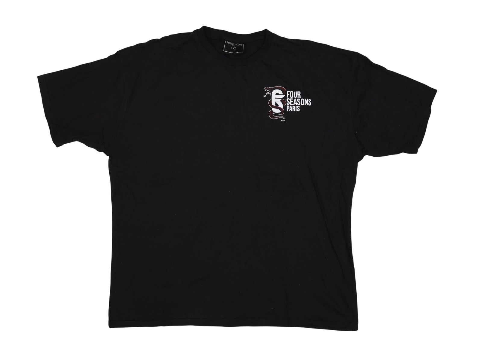 Four Seasons Shirt Mens XL Black Self Love Is Underrated Graphic Tee T-Shirt
