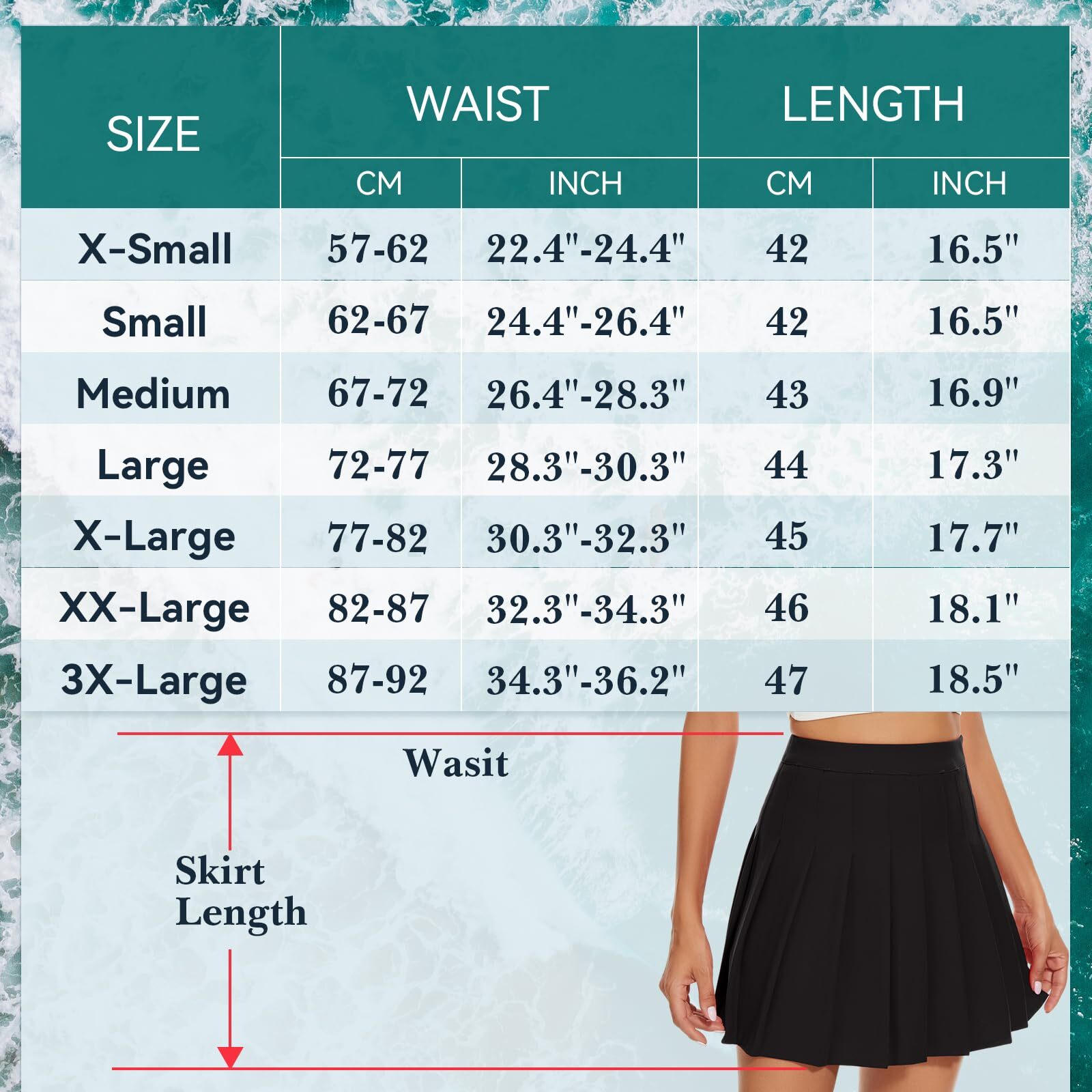 Women Pleated Skirt A-Line Short Mini Basic Skirt School Uniform Cheerleader …
