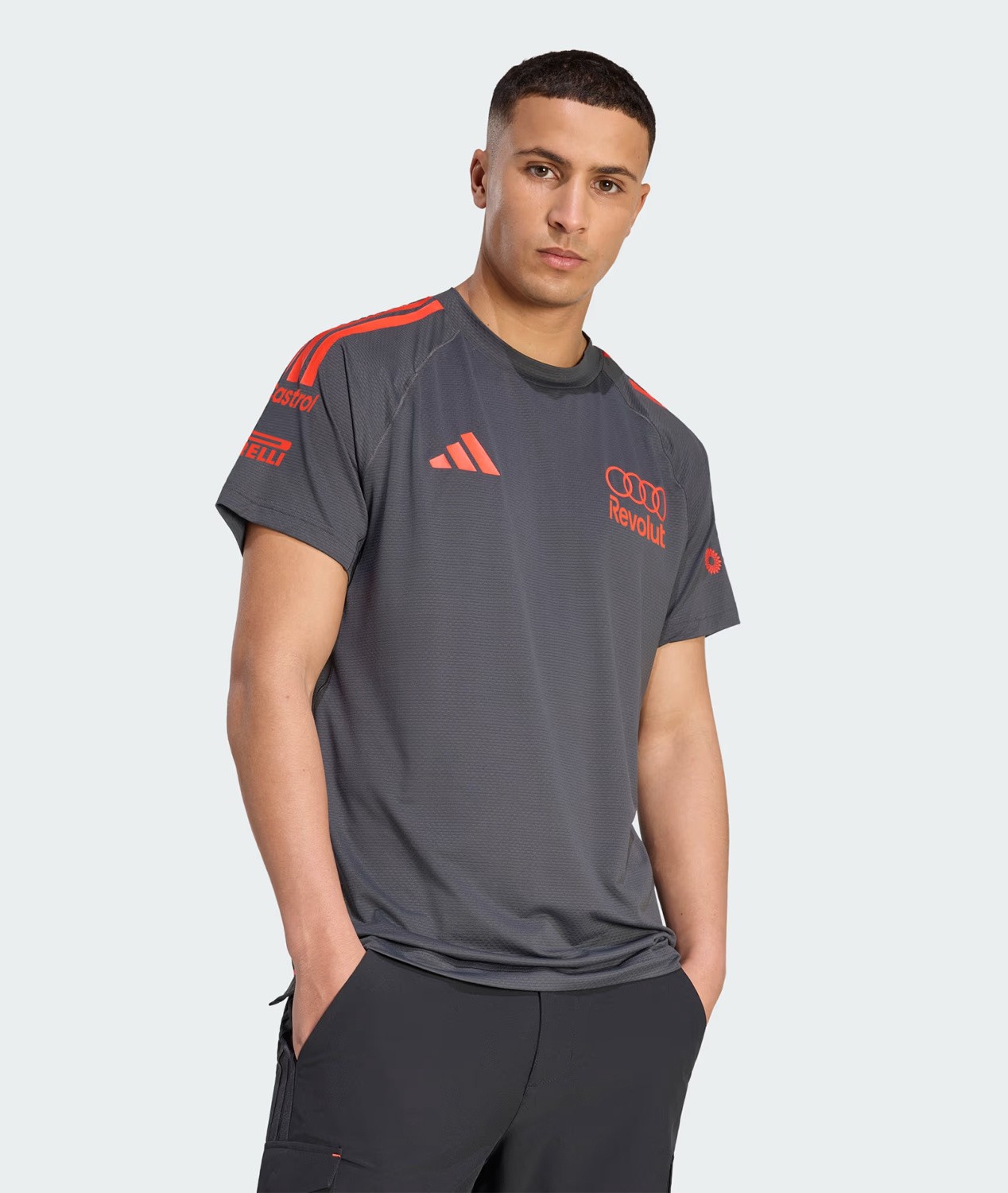 adidas Audi F1 Team 2026 Men’s Mechanics T-shirt – Black