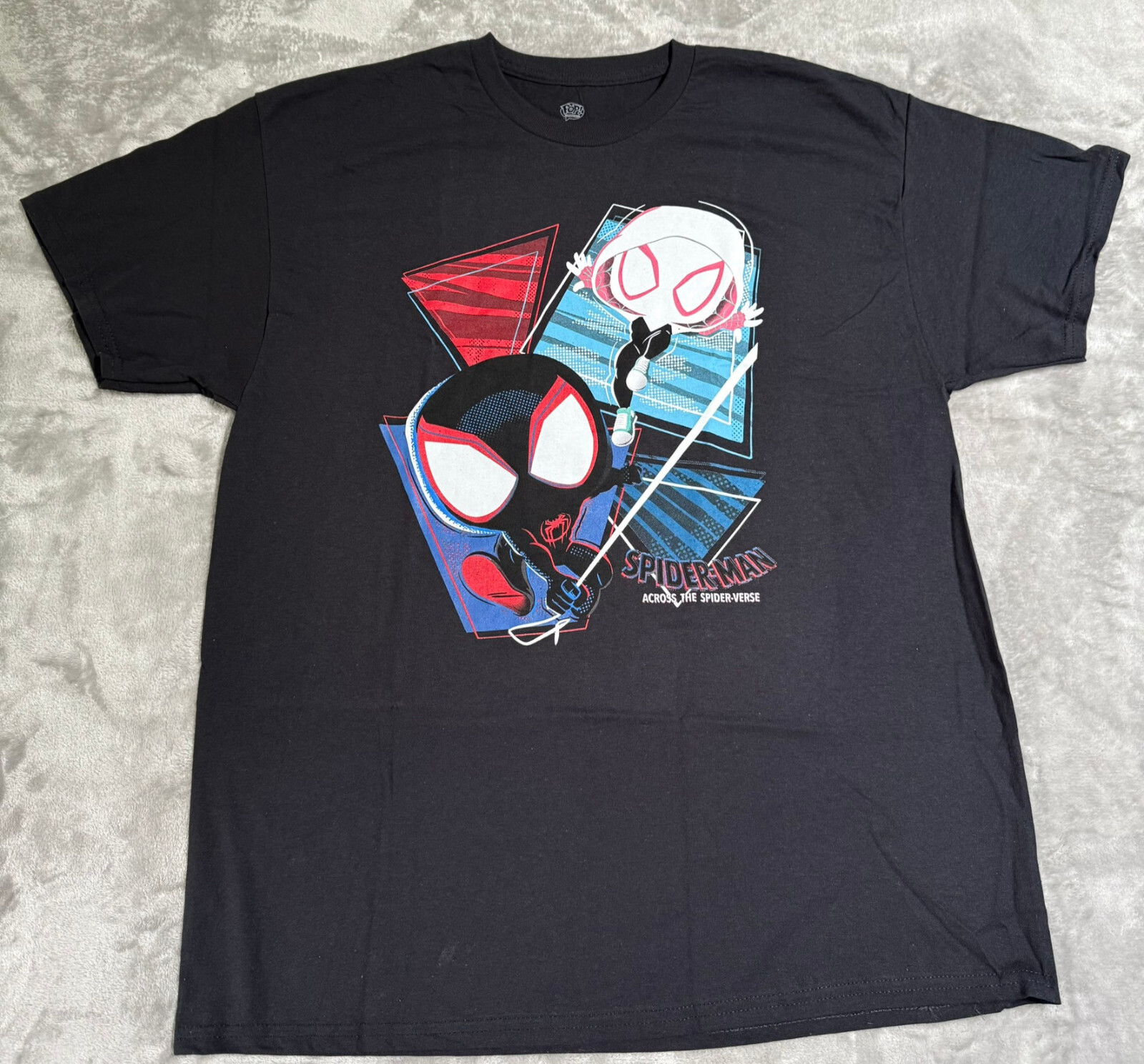 Marvel Spider-Gwen T-Shirt Spider-Man Spiderverse Funko Pop! Tee Exclusive – XL