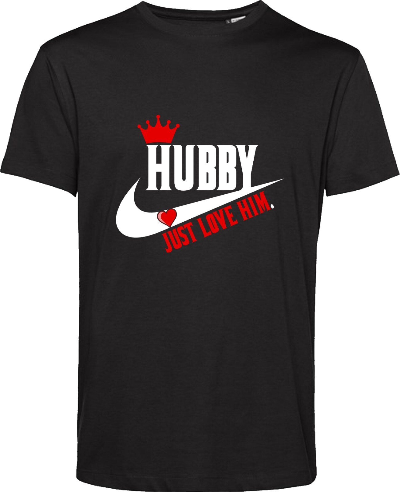 Valentines Day Couple Matching Pack T Shirt Hubby Wifey Anniversary Gift Top
