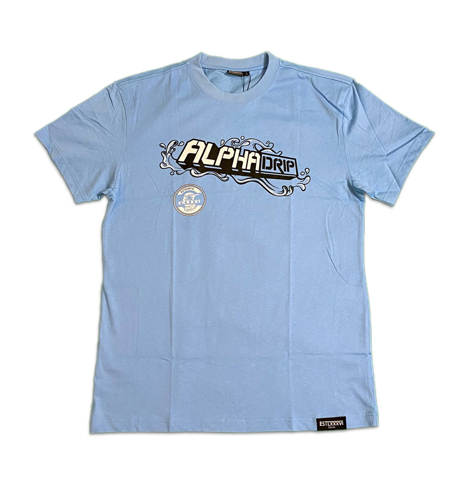 Tee to Match Air Jordan 1 Retro “Universal Blue”, Size S-3XL, Alpha Drip Splash