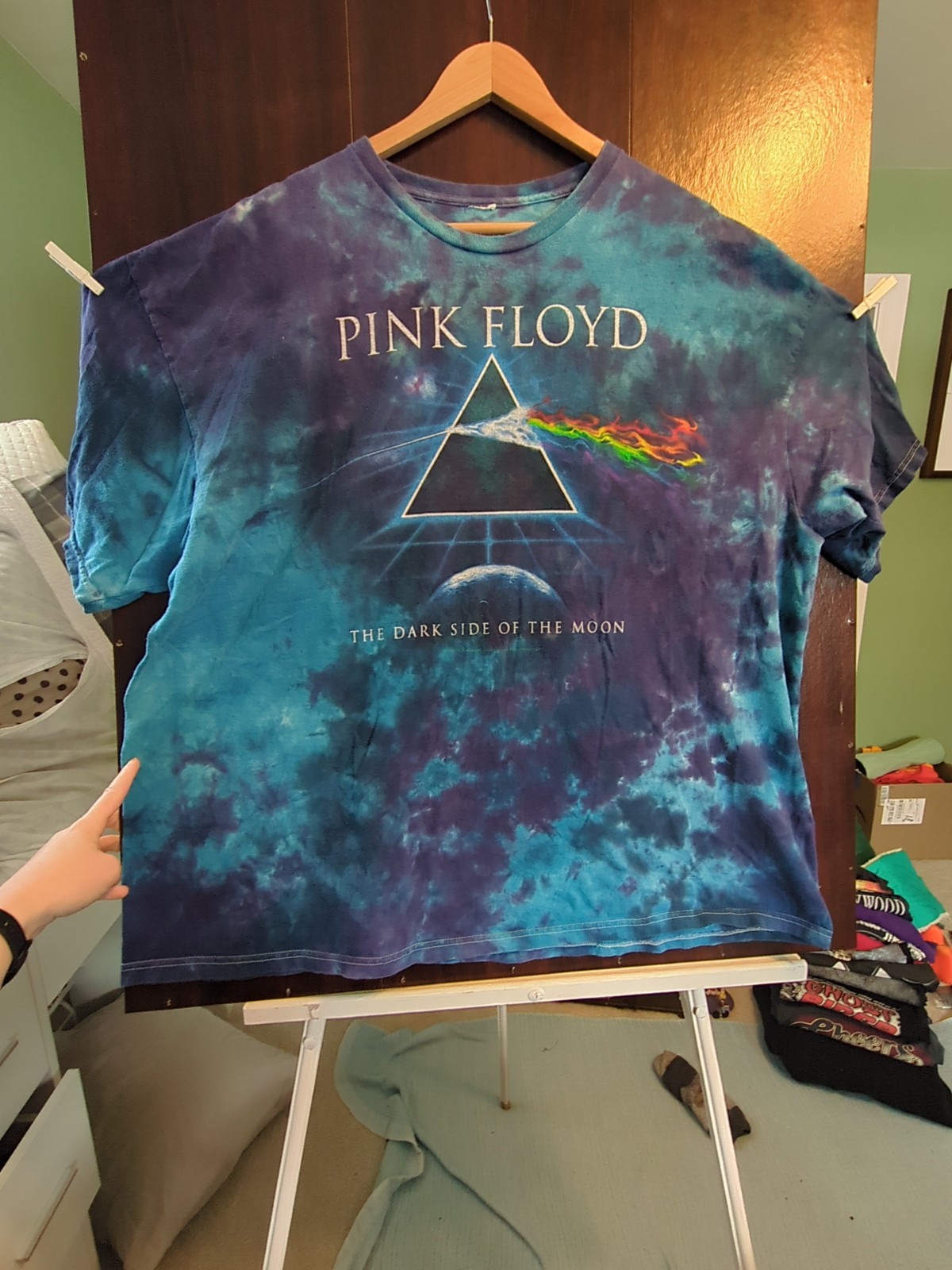 The Dark Side Of The Moon Pink Floyd Band T-Shirt – 2XL/3XL Multicoloured Cotton